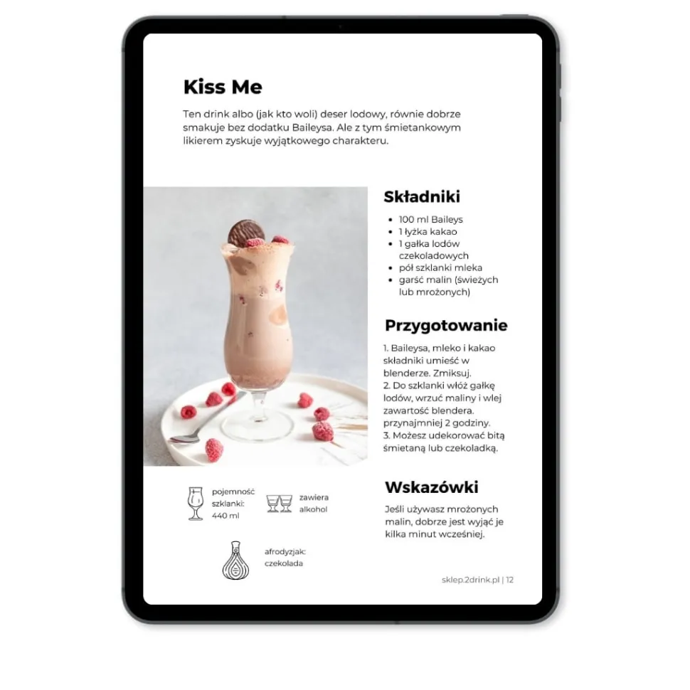 Ebook Na randkę. Drinki i napoje