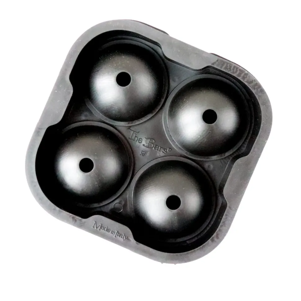 Foremka do lodu, ice ball na 4 kule lodowe 4,5 cm