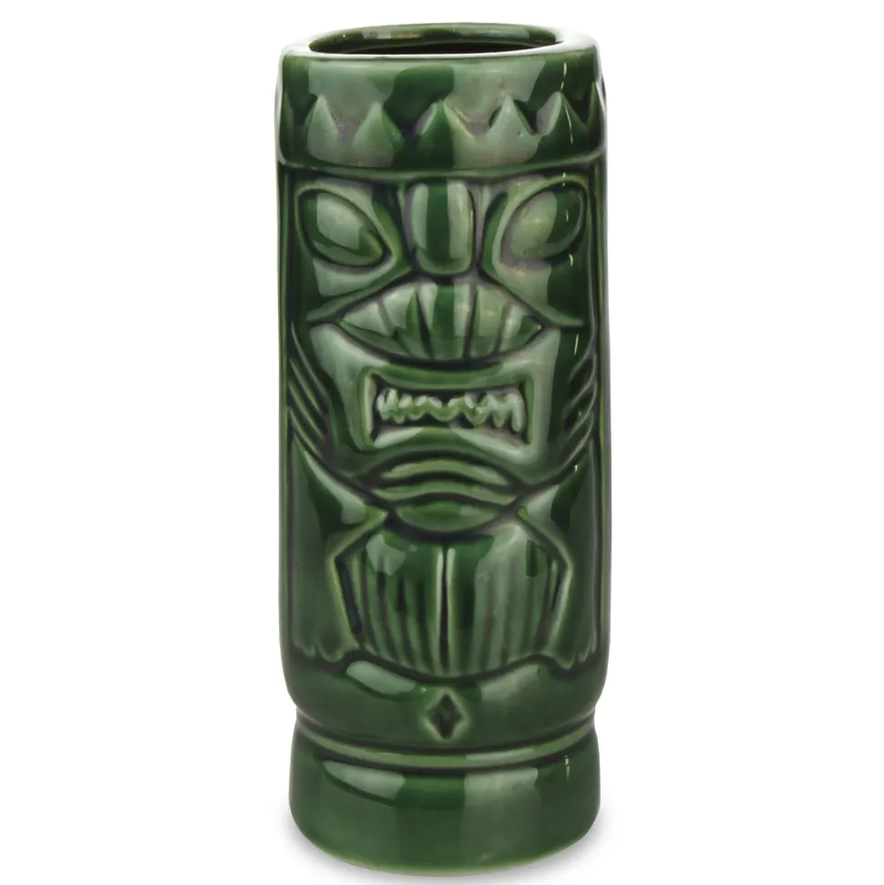 Kubek Tiki Zielony Szaman ceramiczny 300 ml