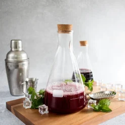 Menzurka szklana z podziałką i korkiem 1000 ml