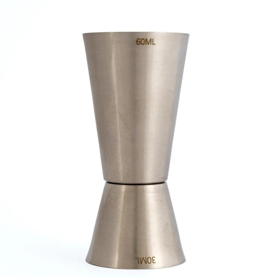 Miarka barmańska do drinków, jigger 60 ml i 30 ml