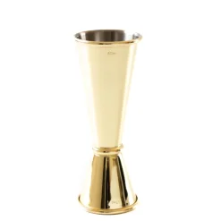 Miarka barmańska, jigger Gold 50-25 ml na prezent