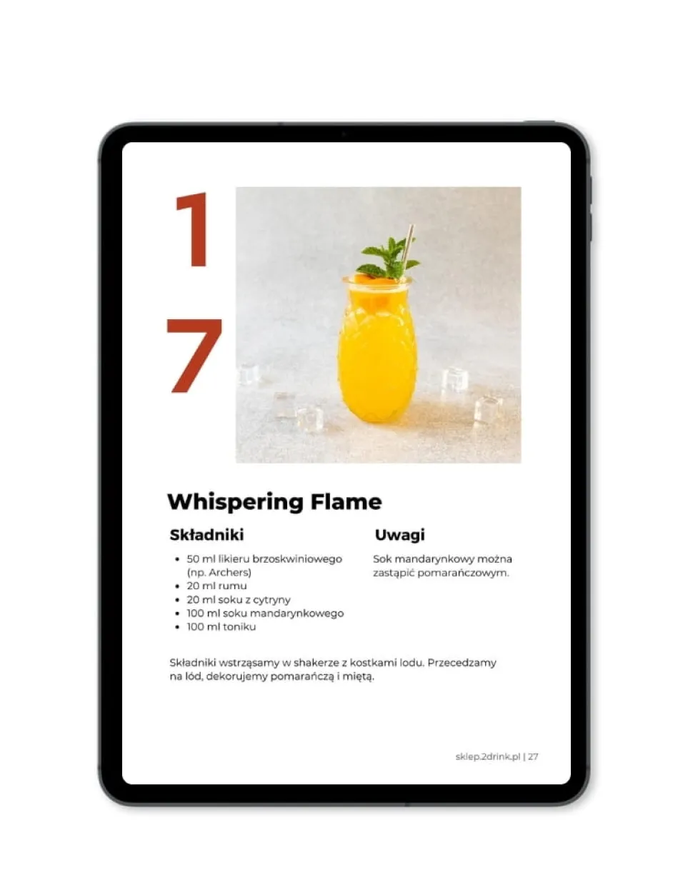 PAKIET 3 ebooków Drinki z whisky + Letnie drinki + Aperol Spritz i spółka