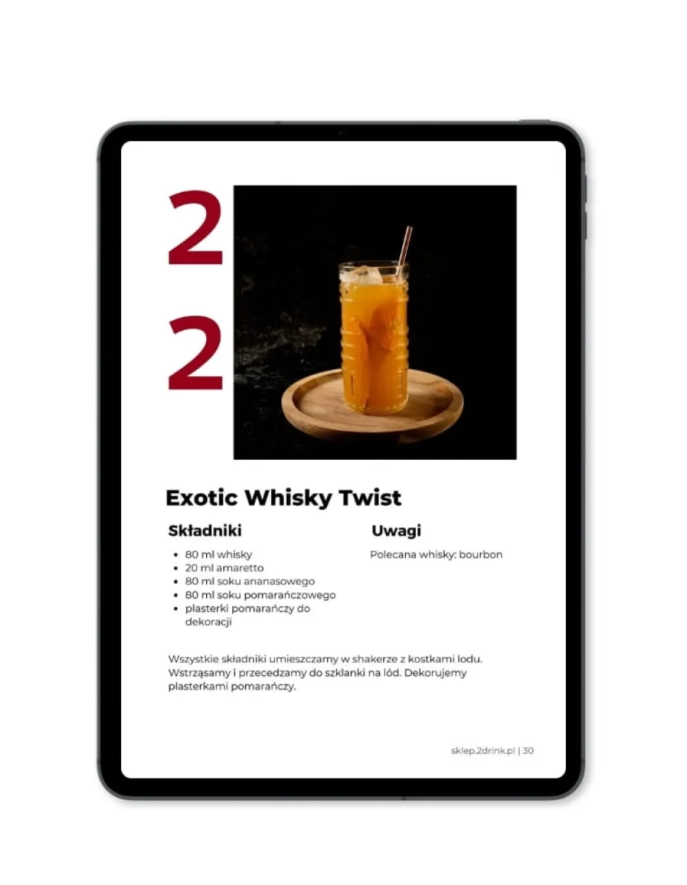 PAKIET 3 ebooków Drinki z whisky + Letnie drinki + Aperol Spritz i spółka