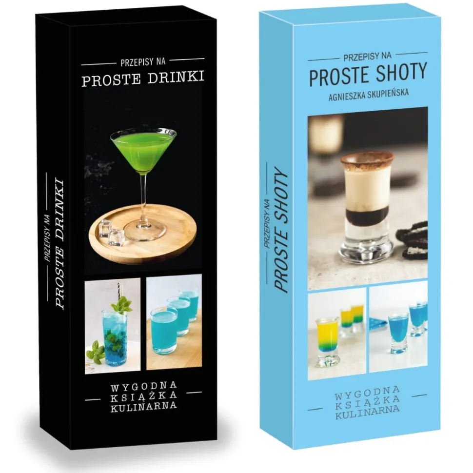 PAKIET książek PROSTE DRINKI i PROSTE SHOTY