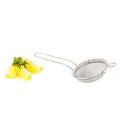 Sitko barmańskie do owoców i ziół okrągłe 8,5 cm, fine strainer