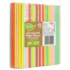 Słomki łamane, papierowe, pastelowy MIX KOLORÓW, 250 szt