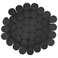 Słomki do picia wielorazowe czarne 250 szt 9x240 mm