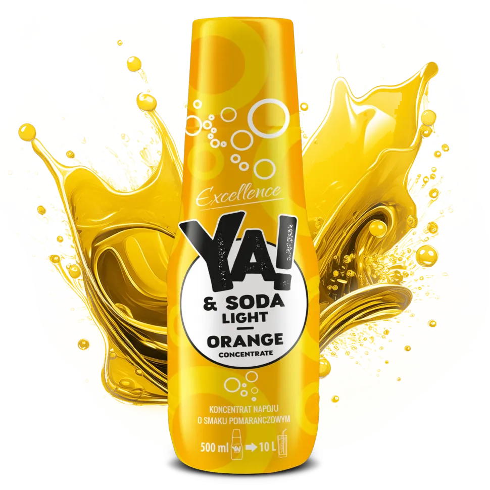 Syrop do saturatora bez cukru POMARAŃCZA 500 ml
