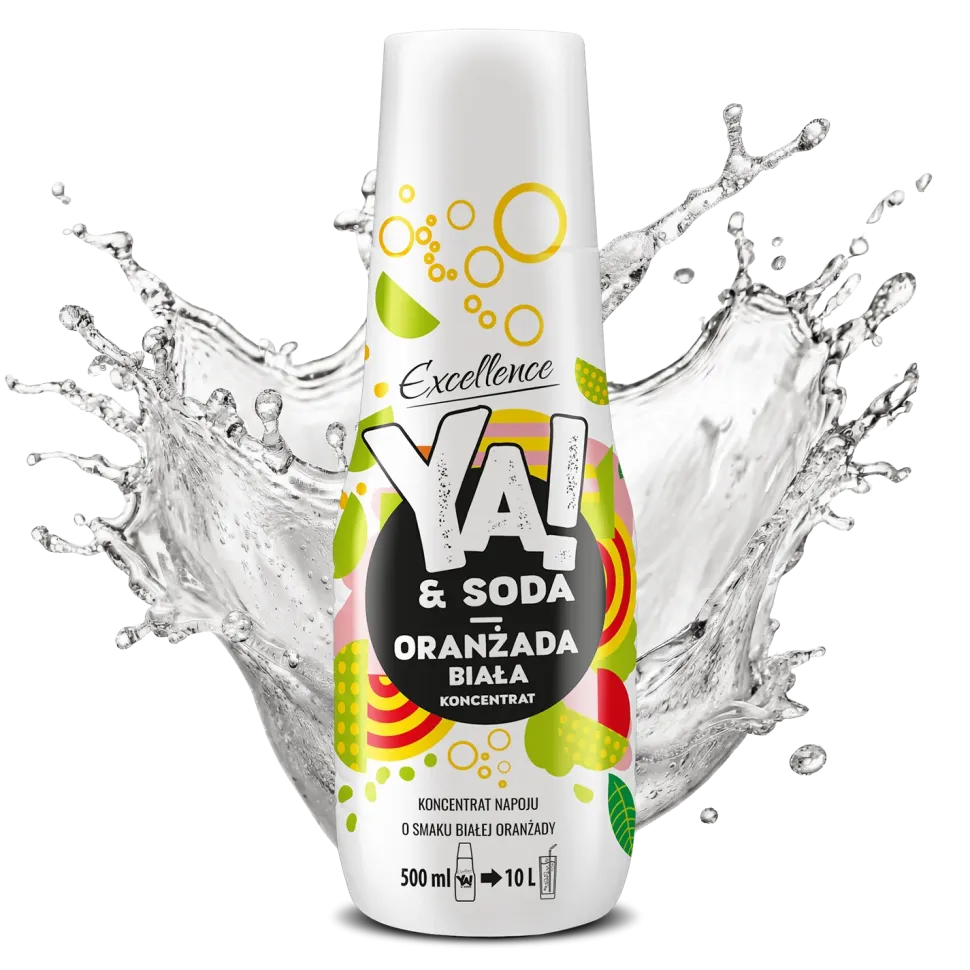 Syrop do saturatora BIAŁA ORANŻADA 500 ml