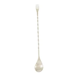 Łyżka barmańska z widelczykiem 28 cm
