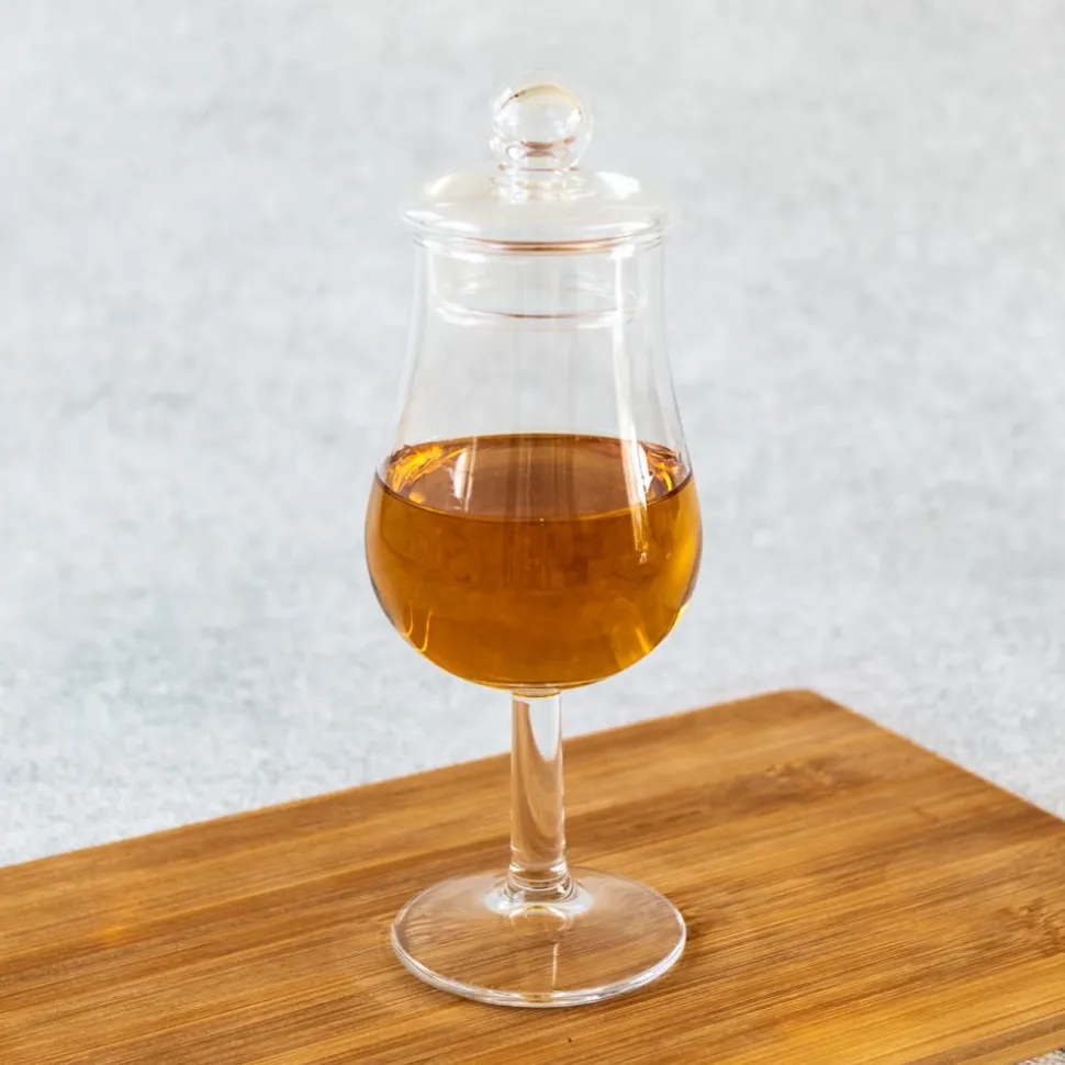 Zestaw 3 kieliszków do degustacji whisky z pokrywką