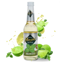 Zestaw 3 syropów do drinków Mojito, Grenadina, Blue Curacao 320 ml x 3 z książką PROSTE DRINKI i miarką 50 i 25 ml