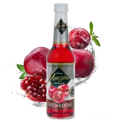 Zestaw 3 syropów do drinków Mojito, Grenadina, Blue Curacao 320 ml x 3 z książką PROSTE DRINKI i miarką 50 i 25 ml
